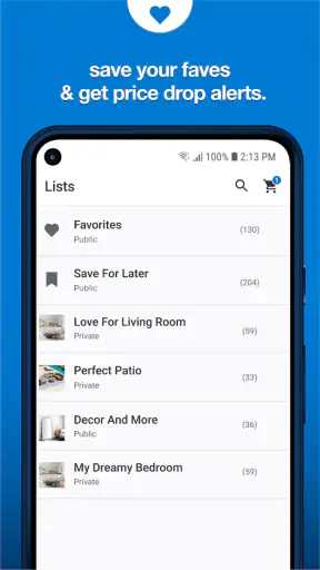 Bed Bath & Beyond screenshot