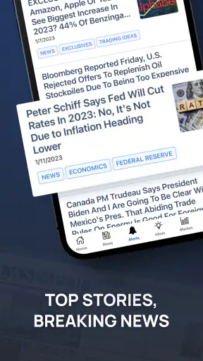 Benzinga Financial News & Data screenshot
