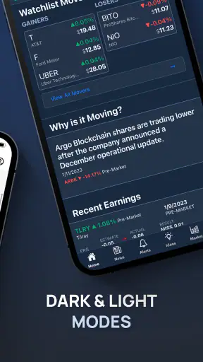 Benzinga Financial News & Data screenshot