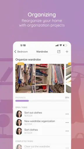 BeTidy: Home Cleaning Schedule screenshot