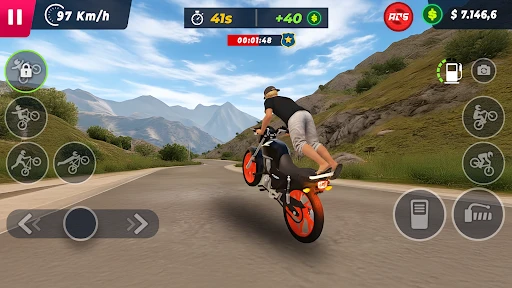 Bike Wheelie: Elite Auto screenshot