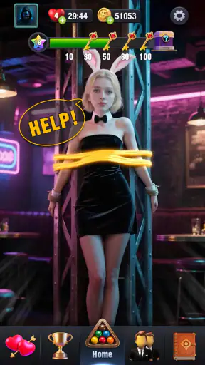 Billiard Hero™️: Rescue Shot screenshot