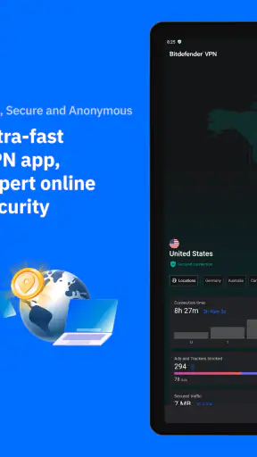 Bitdefender VPN: Fast & Secure screenshot