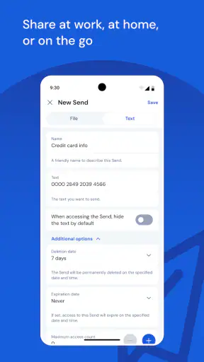 Bitwarden Password Manager screenshot