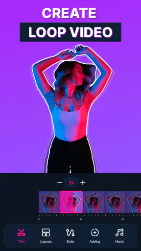 Boom Loop Video Maker Infinity screenshot