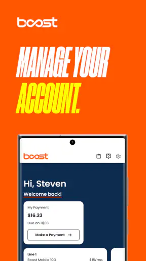 Boost Mobile screenshot