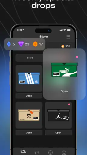BoxedUp: Sneaker Trading Cards screenshot