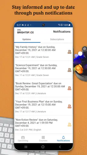 Brightspace Pulse screenshot