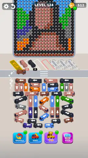 Bubble Bus: Parking Jam Puzzle screenshot