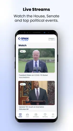 C-SPAN Now screenshot