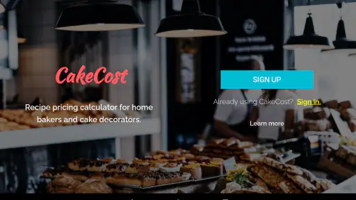 CakeCost screenshot