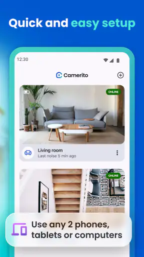 Camerito: Home Security Camera screenshot