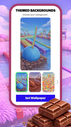Candy Race Launcher screenshot