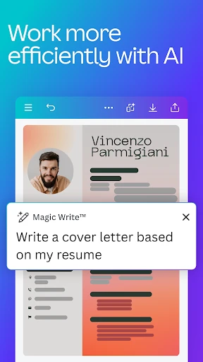Canva: AI Photo & Video Editor screenshot
