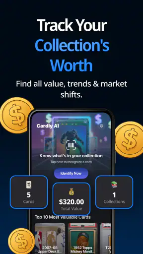Cardly: TCG Card Value Scanner screenshot