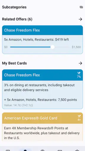 CardPointers: Maximize Rewards screenshot