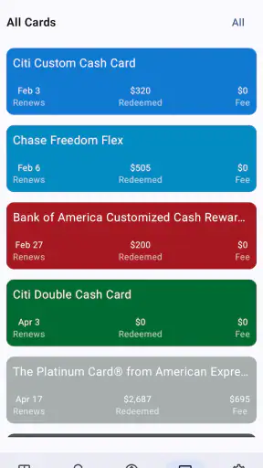 CardPointers: Maximize Rewards screenshot