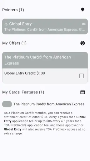 CardPointers: Maximize Rewards screenshot
