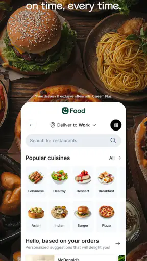 Careem: Taxi, Food & Delivery screenshot
