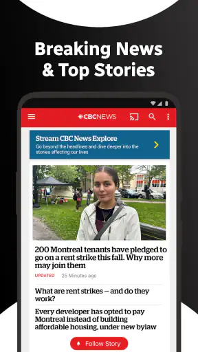CBC News: Breaking & Local screenshot