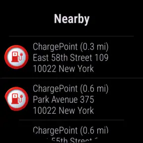 Charging Station Locator screenshot