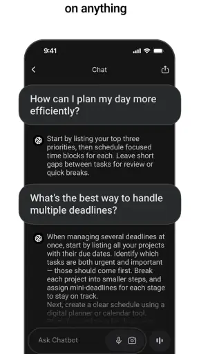 Chatbot App - AI Assistant screenshot