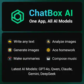 ChatBox: AI Chat Bot Assistant screenshot
