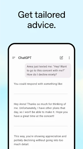ChatGPT screenshot