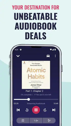 Chirp Audiobooks screenshot