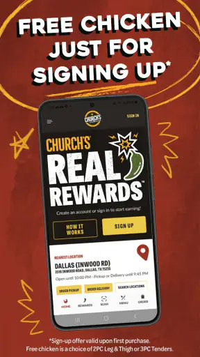 Church's Texas Chicken® screenshot