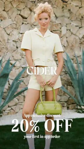 CIDER - Clothing & Fashion screenshot