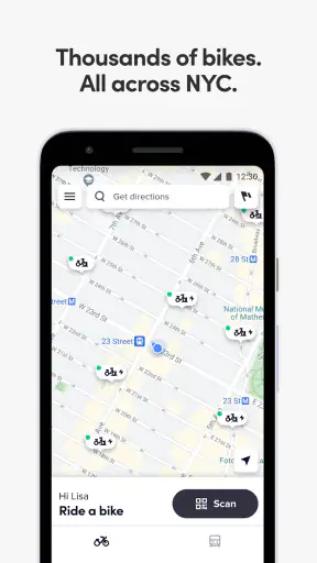 Citi Bike screenshot