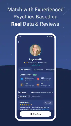 Clarifind screenshot