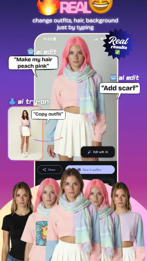 ClothShift – AI Fashion Try-On screenshot