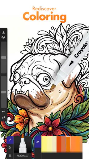 Crayola Adult Coloring screenshot