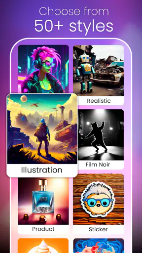AI Image Generator - CreArt screenshot