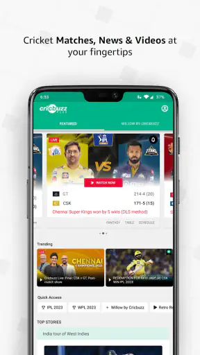 Cricbuzz - Live Cricket Scores screenshot