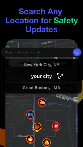 CrimeRadar screenshot