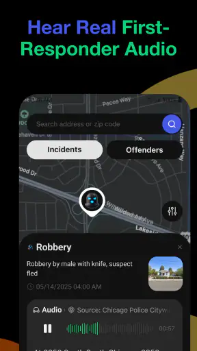 CrimeRadar screenshot