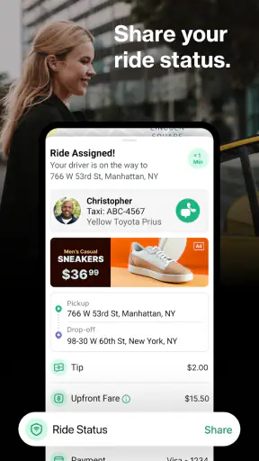 Curb - Request & Pay for Taxis screenshot