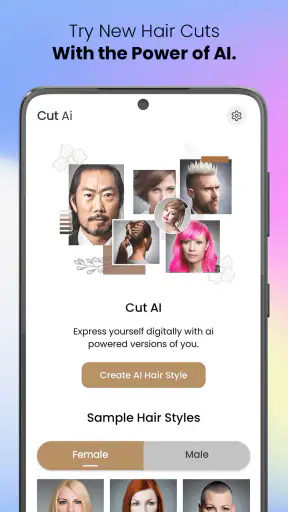 CutAI - AI Hair Style Changer screenshot