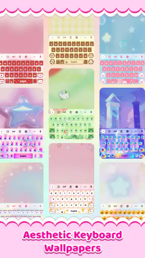 Cute Keyboard: Sounds & Emojis screenshot