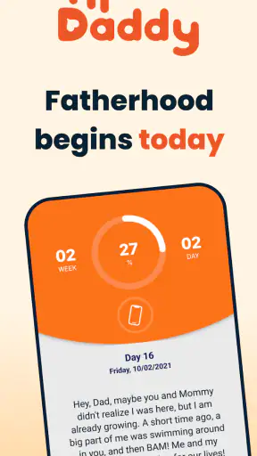Daddy-to-be app: HiDaddy screenshot