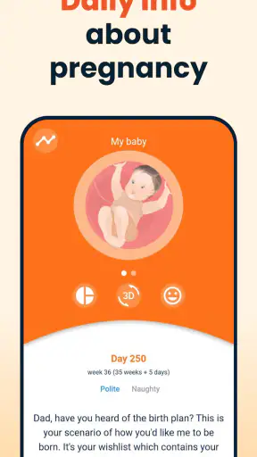 Daddy-to-be app: HiDaddy screenshot