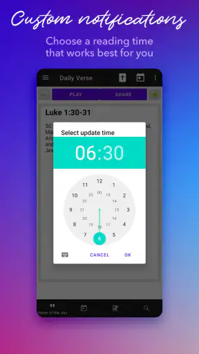Daily Bible Study: Audio, Plan screenshot