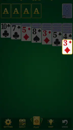 Daily Classic Solitaire screenshot