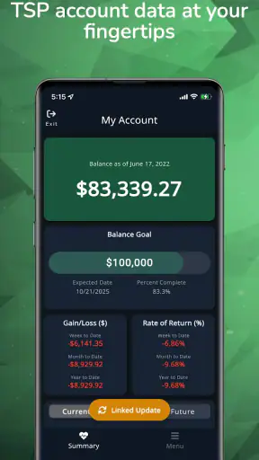 Daily TSP screenshot