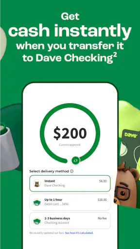 Dave: Credit, Cash & Money App screenshot