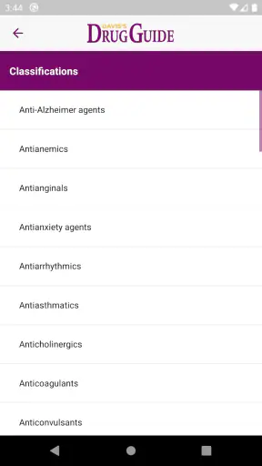 Davis's Drug Guide for Nurses screenshot