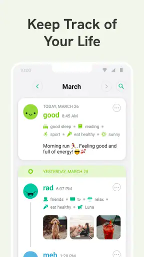 Daylio Journal - Mood Tracker screenshot